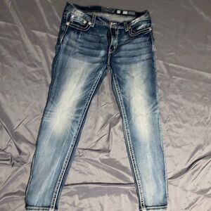 MISS ME JEANS…Silver angel down wings